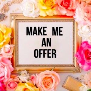 Reasonable offers accepted